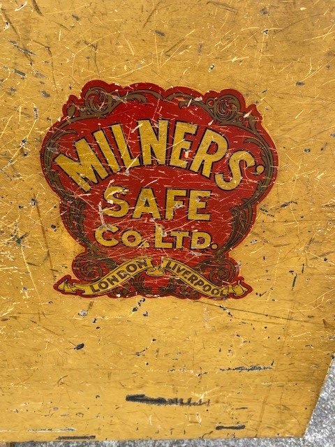 An Antique Used Safe On Sale! Antique Milner Safe Sunshine Coast / Keylock / Fire Rated - Image 2