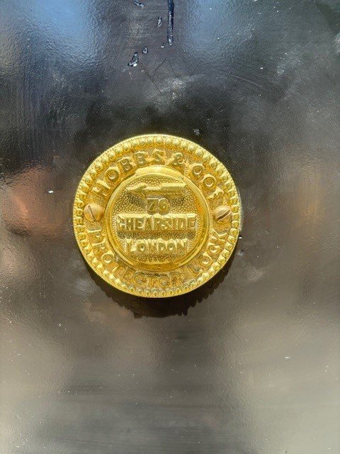 Antique Safe Used Safe On Sale! A. Hobbs, Hart & Co Antique Safe Sunshine Coast / Keylock / Fire Rated - Image 4