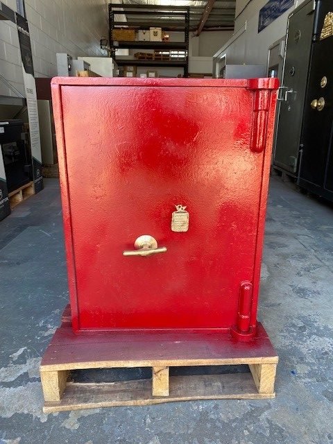 Used Safe On Sale! Antique Ex Railway Safe Brisbane / Keylock / Fire Rated