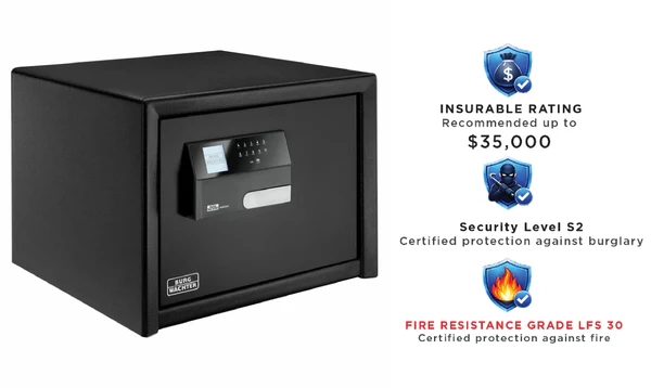 Burg Wachter Safes Sunshine Coast - Profi-Safe PRS-520E - Electronic ( New Version) Floor Stock