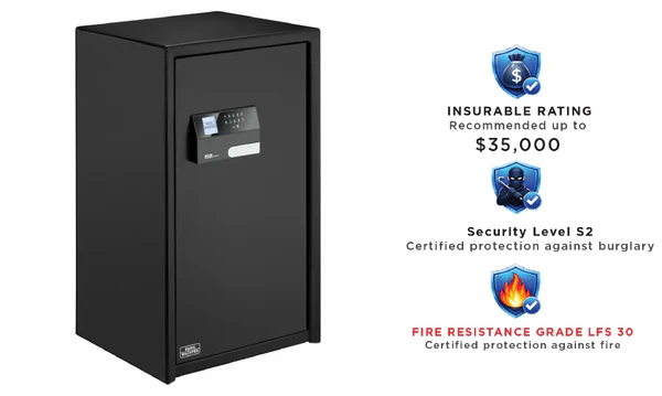Burg Wachter Safes Sunshine Coast - Profi-Safe PRS-580E - Electronic ( New Version) Floor Stock